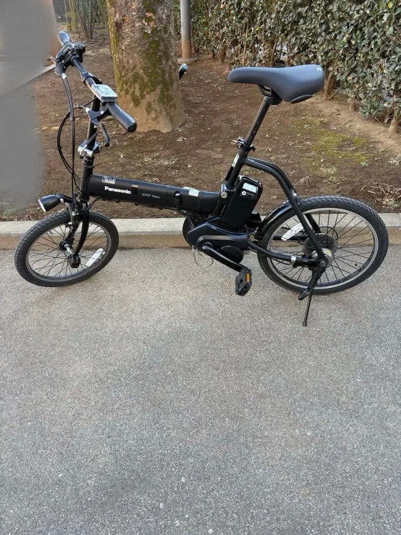 パナソニック電動自転車　オフタイム マットジェットブラック