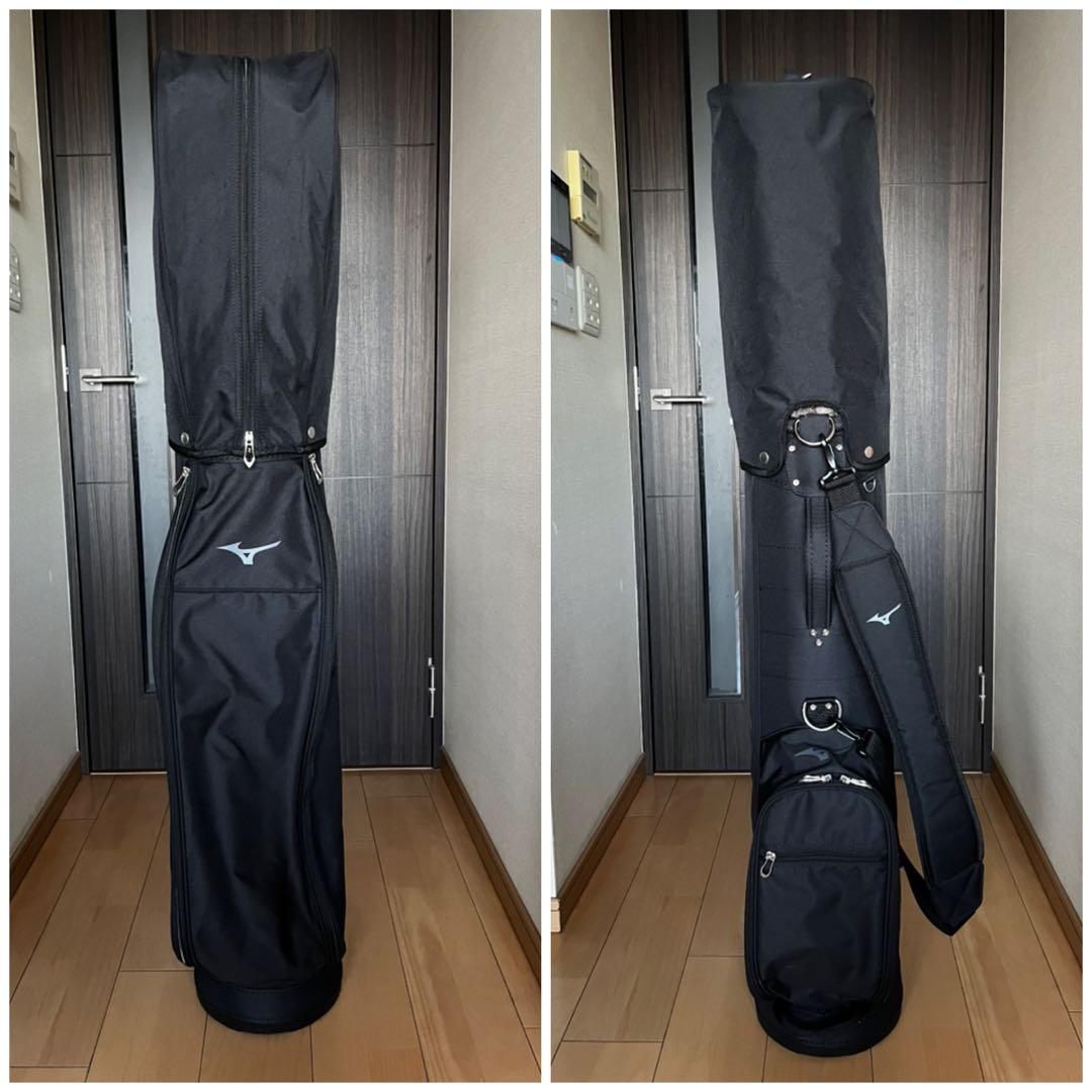 超美品人気ミズノ　MIZUNO カート式キャディバッグ　8.5型　軽量2.1kg