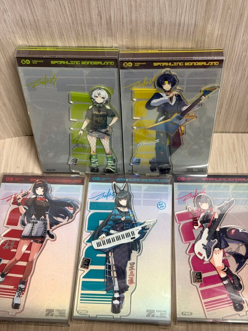 ゼンレスゾーンゼロ ゼンゼロFES アクリルスタンド5人セット