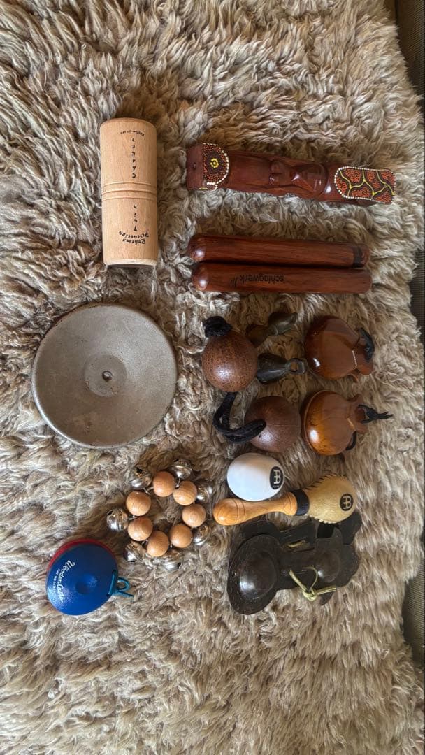 カホン装備 パーカッション小物セット ジュラグベルク マイネル サンダードラム