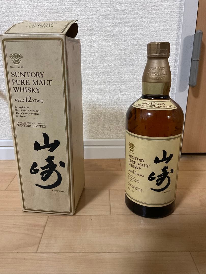 山崎12年 SUNTORYPUREMALT WHISKY ピュアモルトウィスキー
