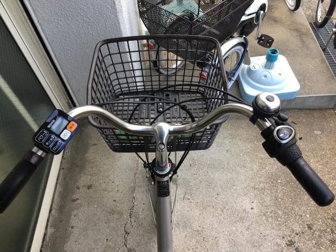 地域限定送料無料　ビビ　L　20　軽量モデル　シルバー　神戸市　電動自転車