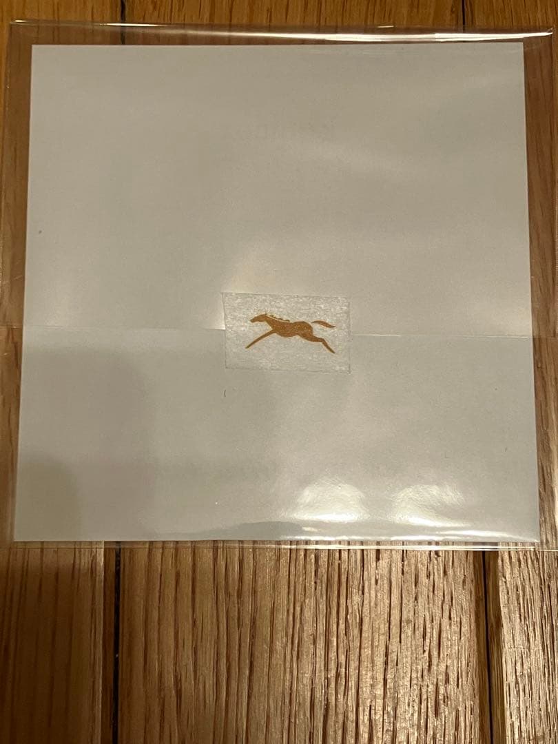 イクイノックス　2021 メイクデビュー　ルメール騎手直筆サイン　鬣　一本　台紙