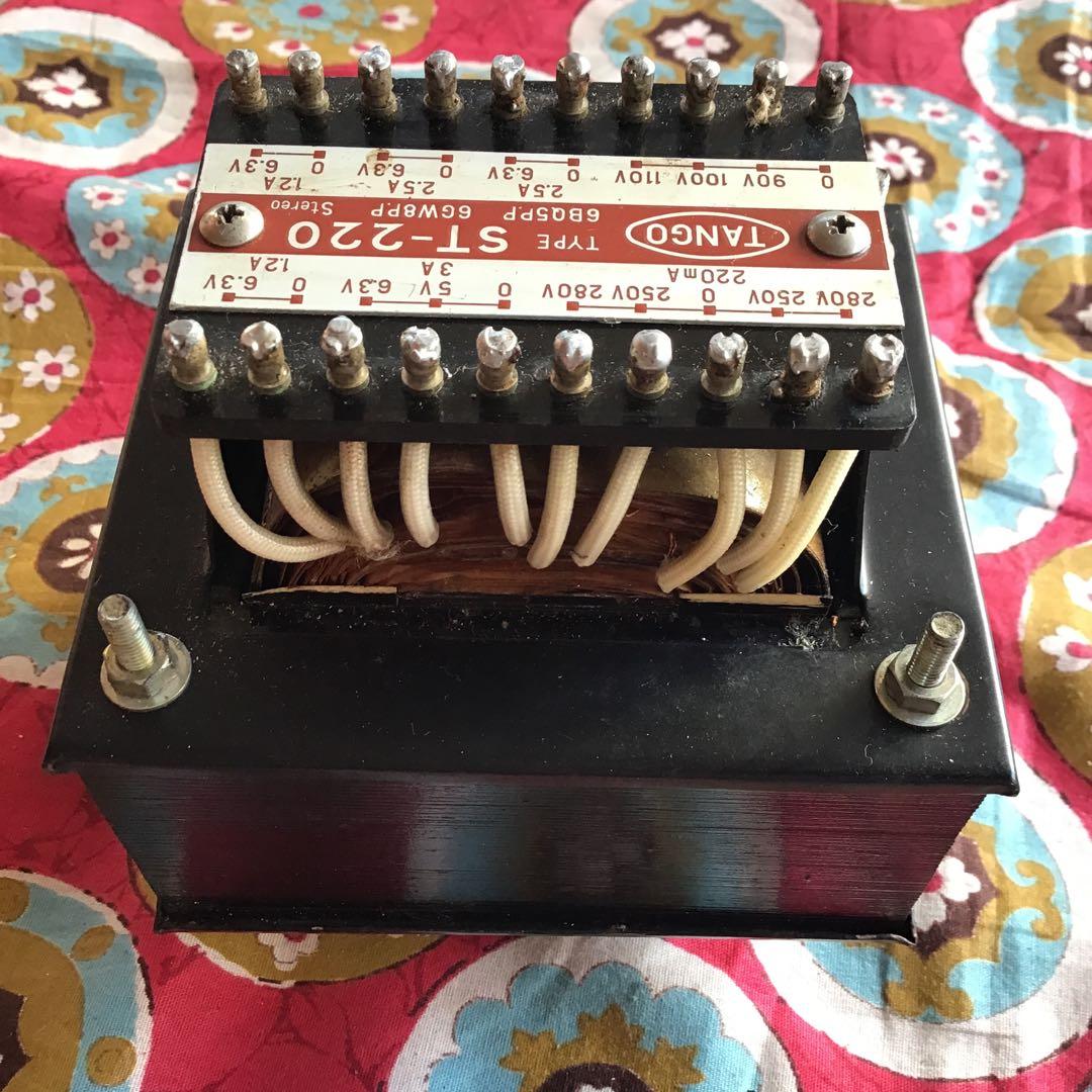 TANGO ST-220 トランス　アンプ　真空管　オーディオ