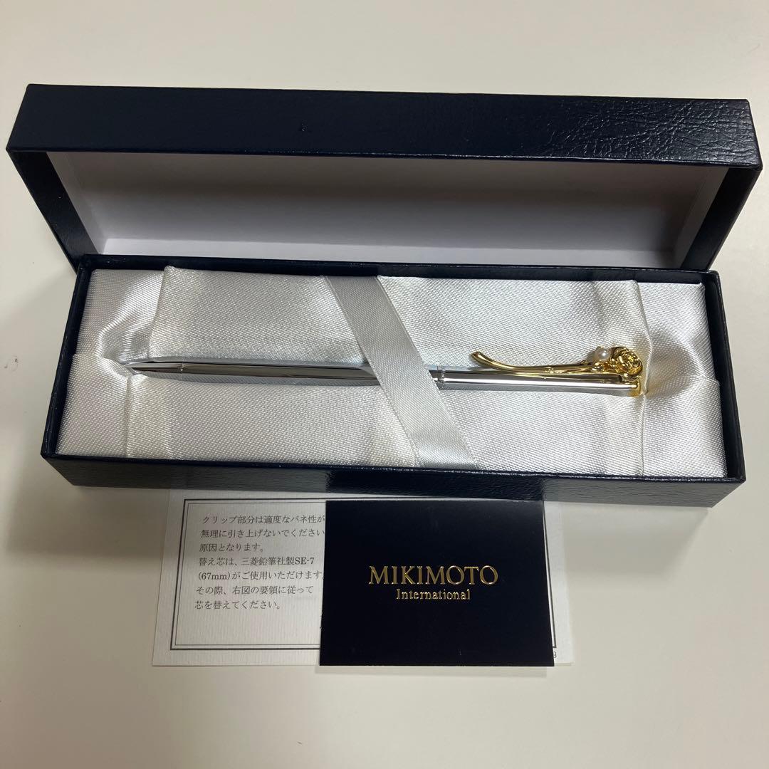 MIKIMOTO ミキモト　パール付きボールペン　薔薇