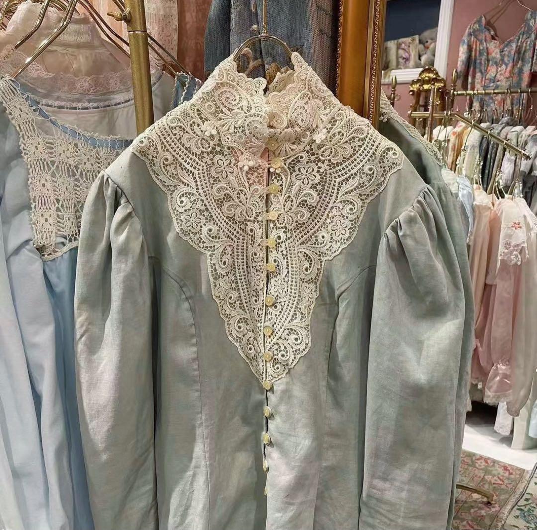 古着ブラウス　ヴィンテージ　vintage JESSICA McCLINTOCK