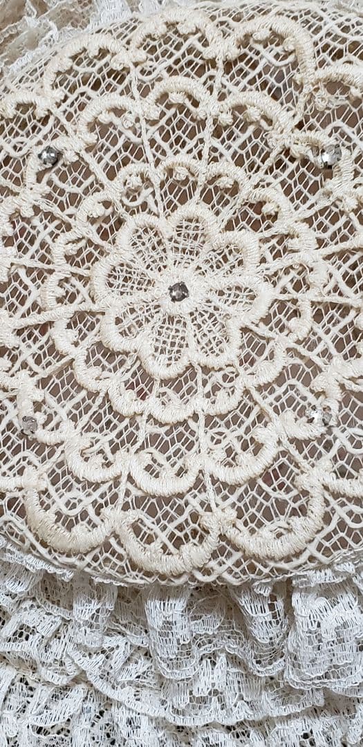 ヴィンテージ ロマンチック 帽子 レース