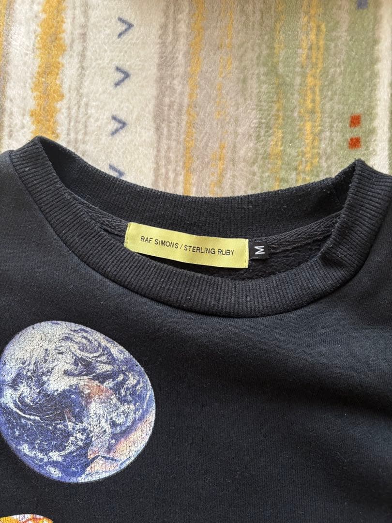 RAF SIMONS / STERLING RUBY ブラック スウェット M