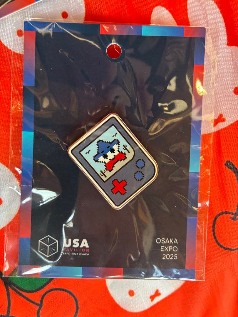 大阪関西万博 EXPO 2025 アメリカ館　ピンバッジ3点セット