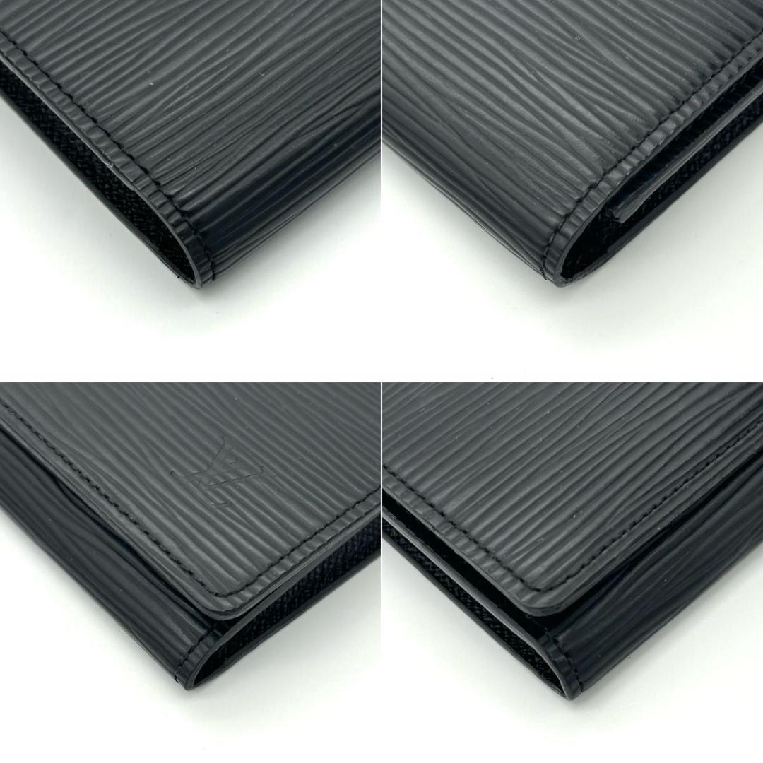 【極美品】ルイヴィトン エピ 名刺入れ カードケース 黒 ブラック 男女兼用