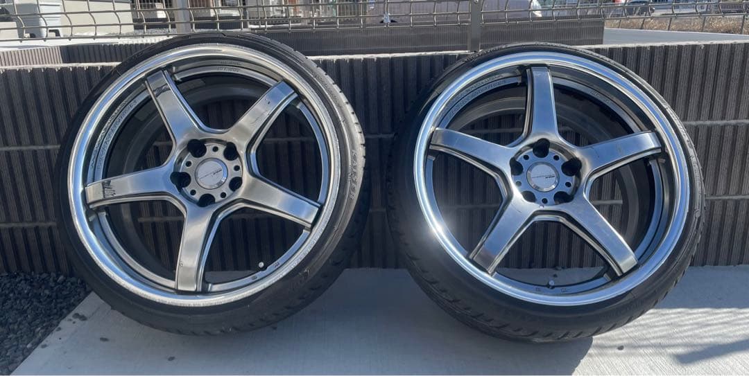 hana　WORK T5R タイヤホイール各種1式(4本)