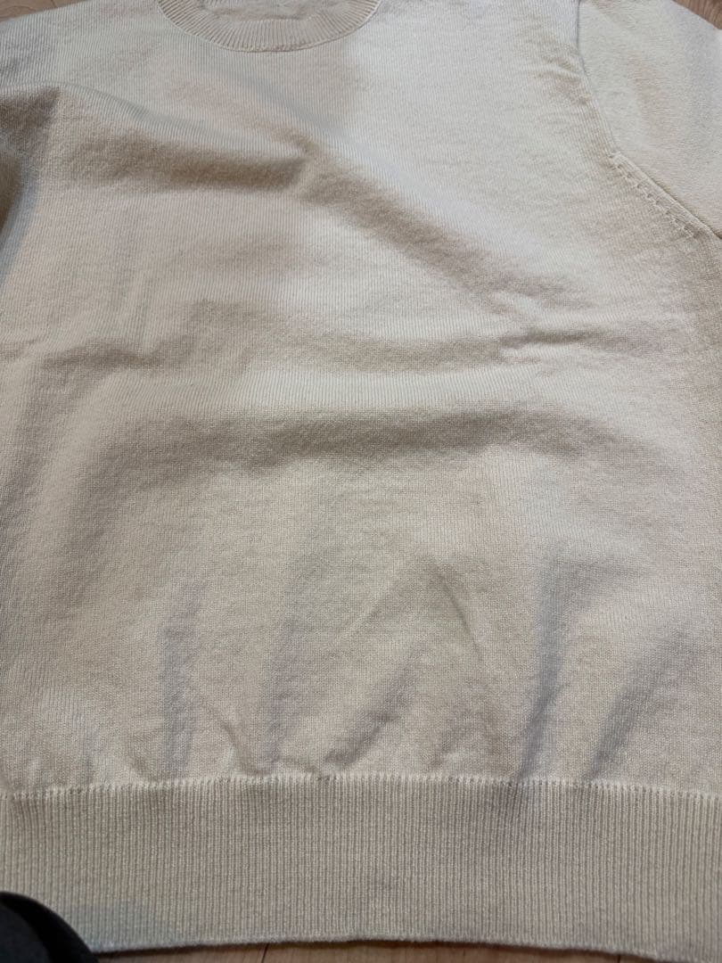 yonetomi RIGID CASHMERE KNIT P/O 新品未使用