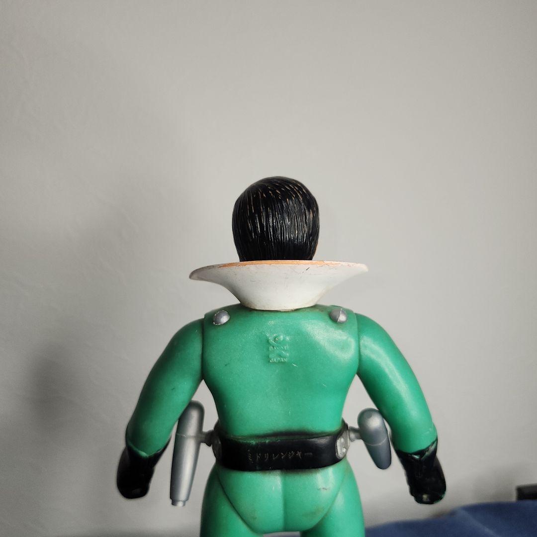 s*3様 ミドリレンジャー　ソフビ　面なし　武器なし　マントなし。レア