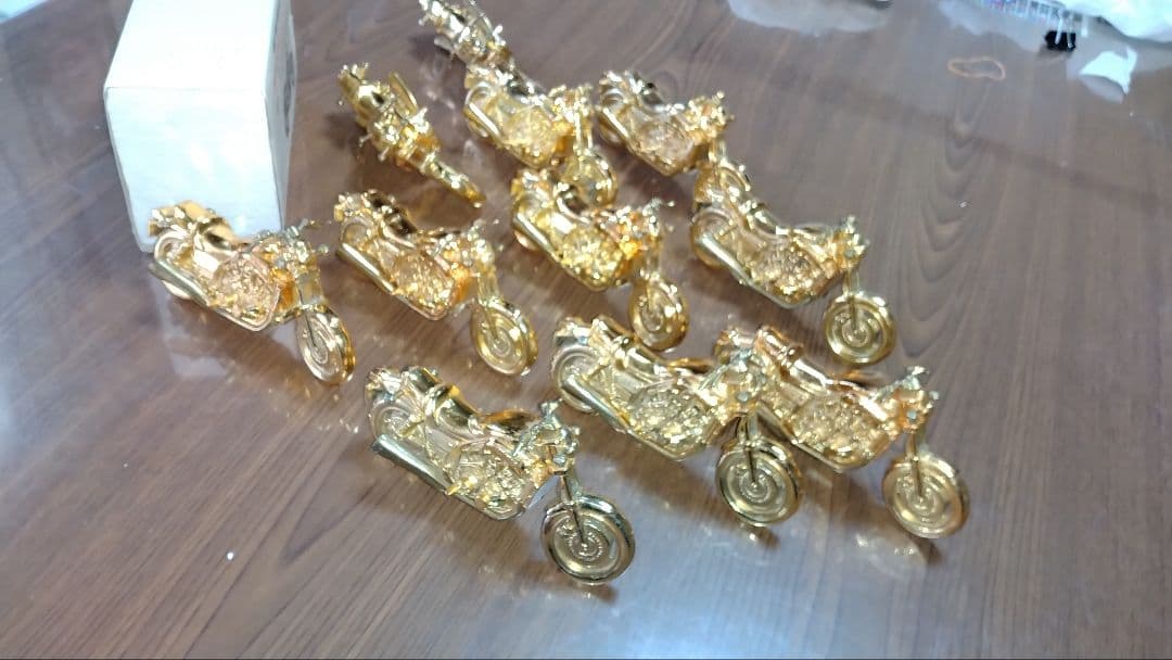 世界の名車シリーズ　レッドバロンヤマハYAMAHA v-max ゴールド11台