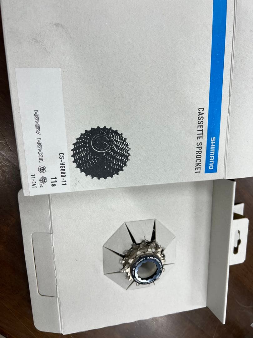 アルテグラR-8000 ディレーラー、スプロケット、ギア