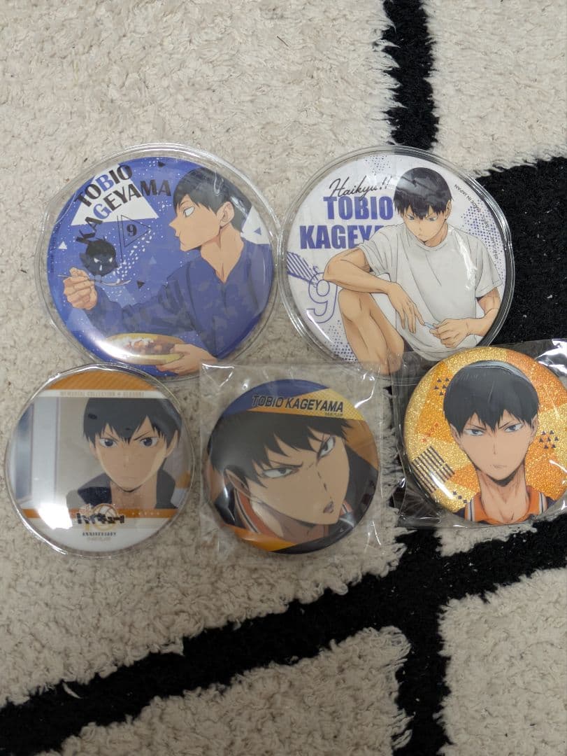 ハイキュー缶バッチまとめ売り