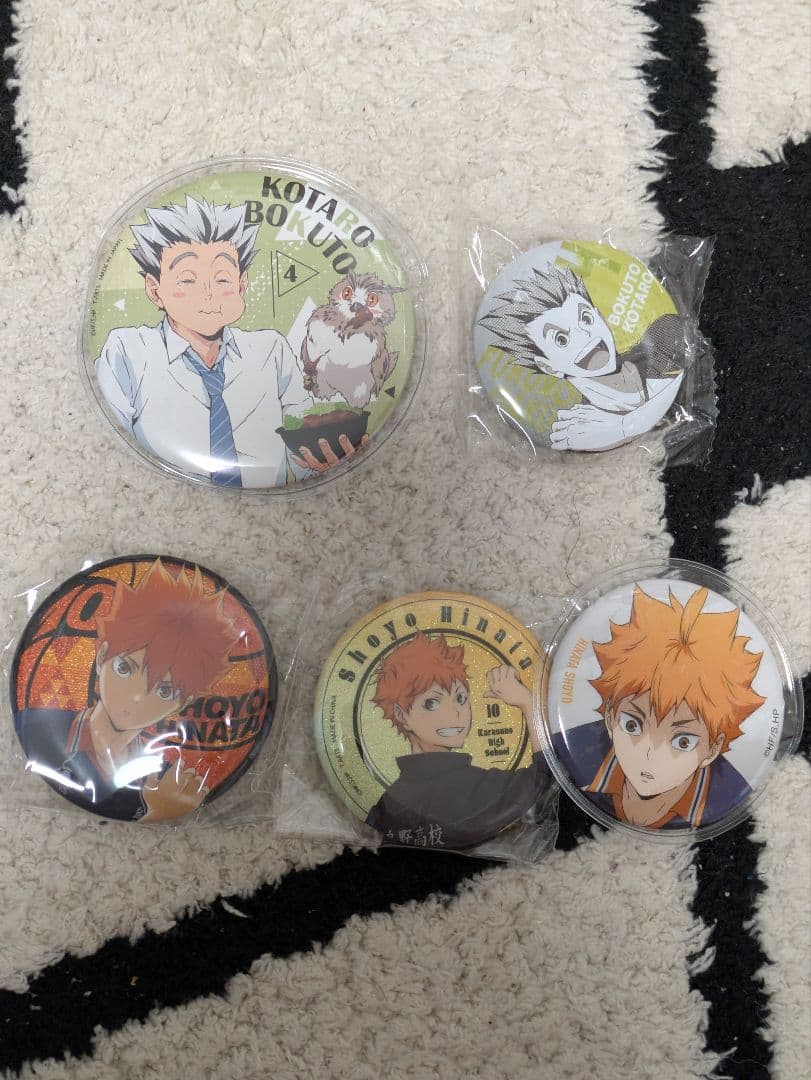 ハイキュー缶バッチまとめ売り