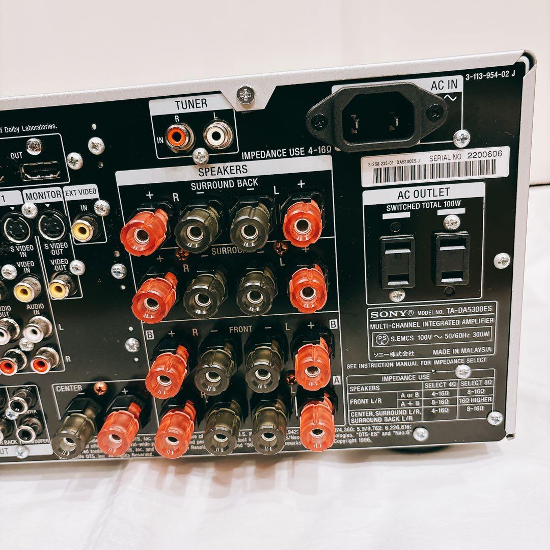 美品！SONY ソニー TA-DA5300ES マルチチャンネルアンプ