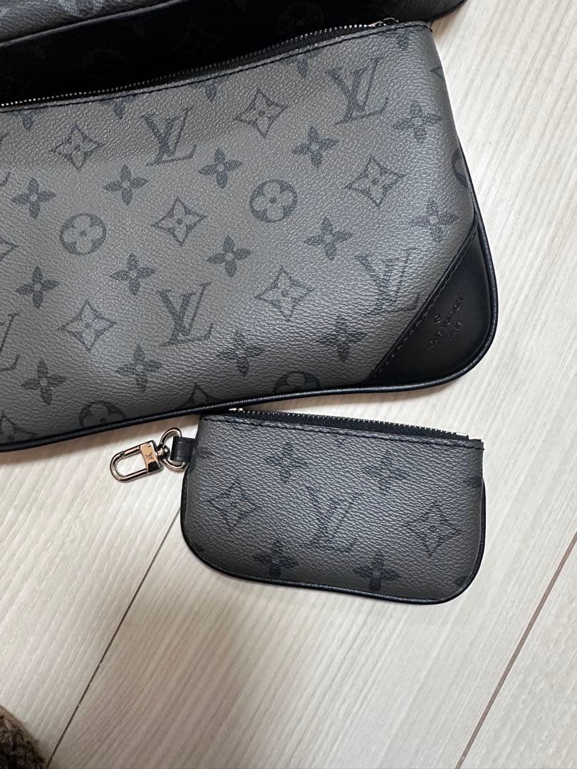 グレー ブラック ショルダーバッグ