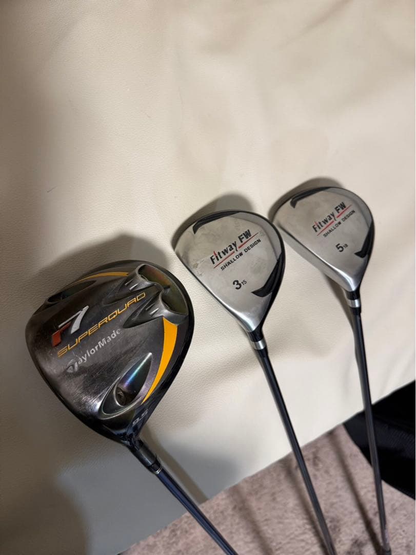 【送料込み】激安　レフティ　テーラーメイド　FIT WAY ゴルフセット　左用