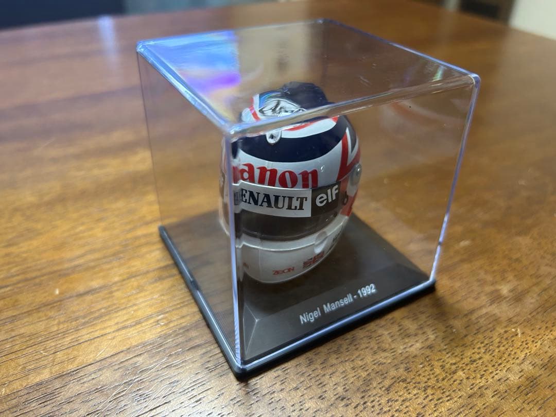 ディエゴスティーニ　ヘルメットコレクション　ナイジェルマンセル