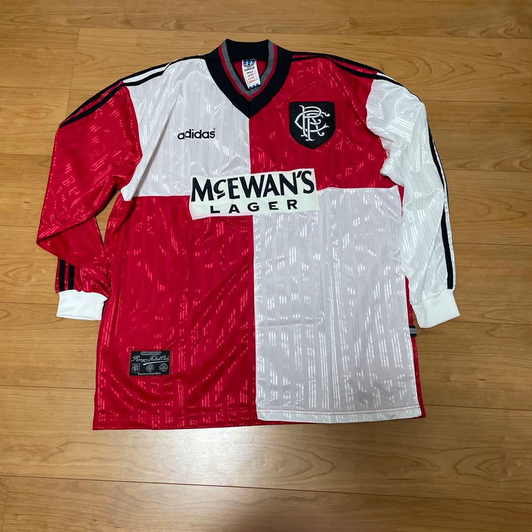 サッカーユニフォーム　グラスゴーレンジャースXL