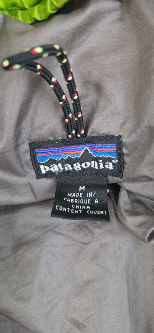 2002製patagonia DASパーカーM ゲッコーグリーン