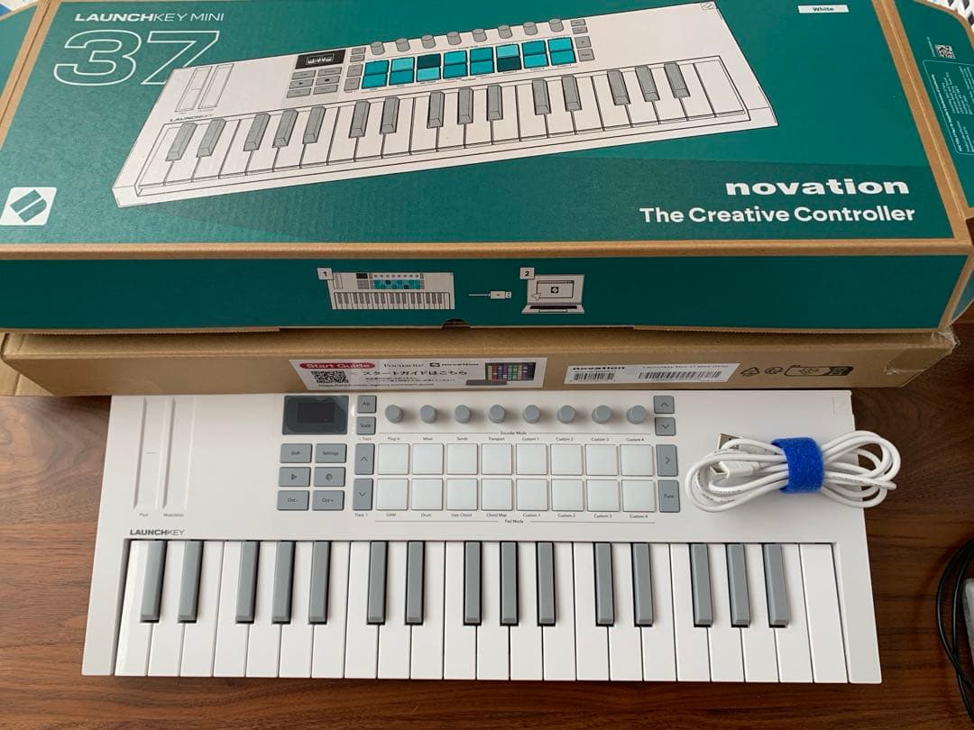 novation Launchkey Mini 37Mk4 White 37鍵盤