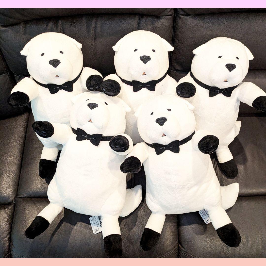 【新品未使用タグ付】5体セット めちゃもふぐっとぬいぐるみ　ボンド vol.2