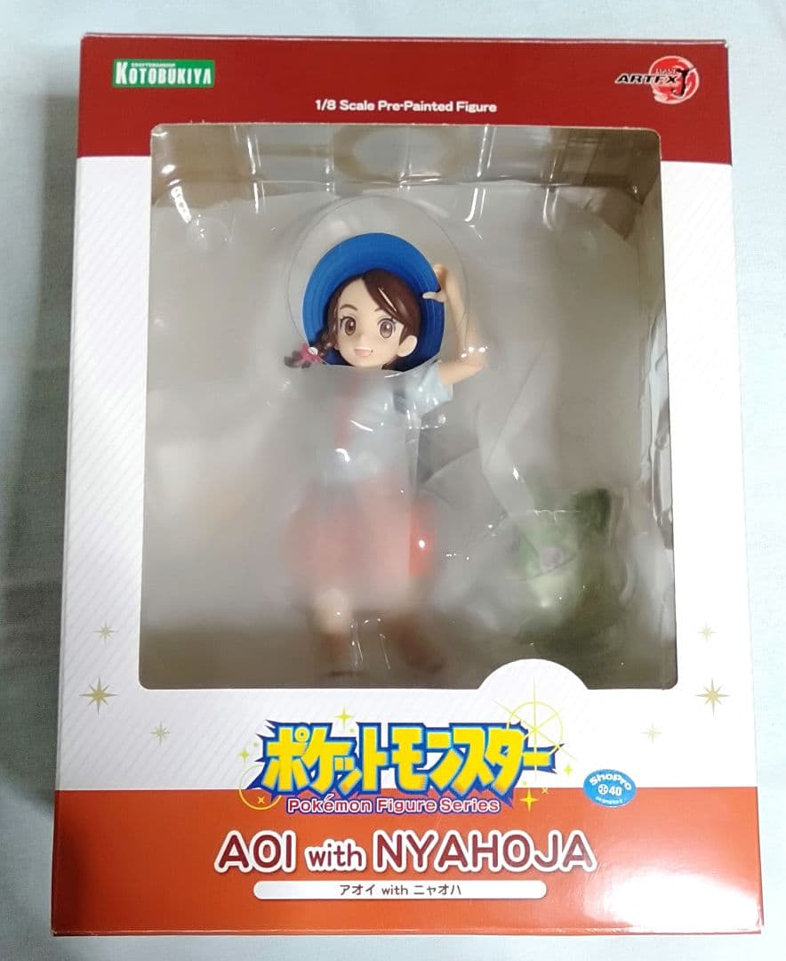 ポケモン　アオイ　フィギュア コトブキヤ ニャオハ 　ポケットモンスター