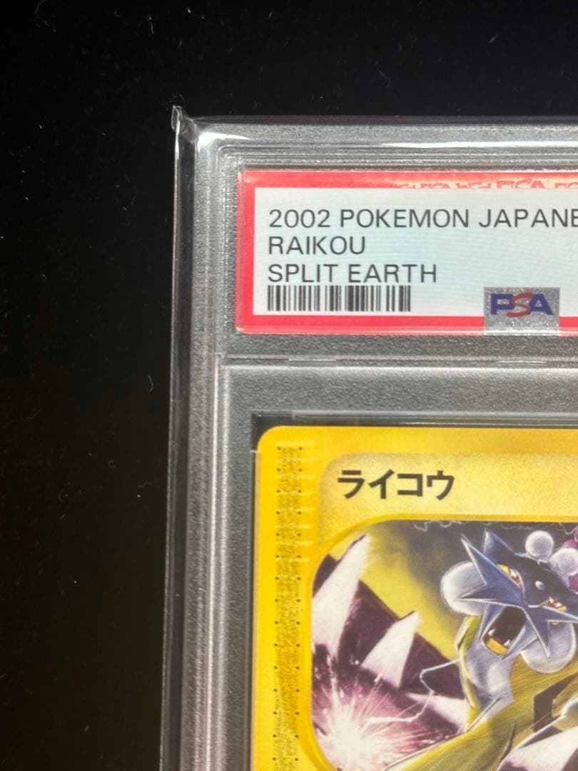 ⚠️超激レア⚠️　裂けた大地　ライコウ　カードe アンリミ　PSA10