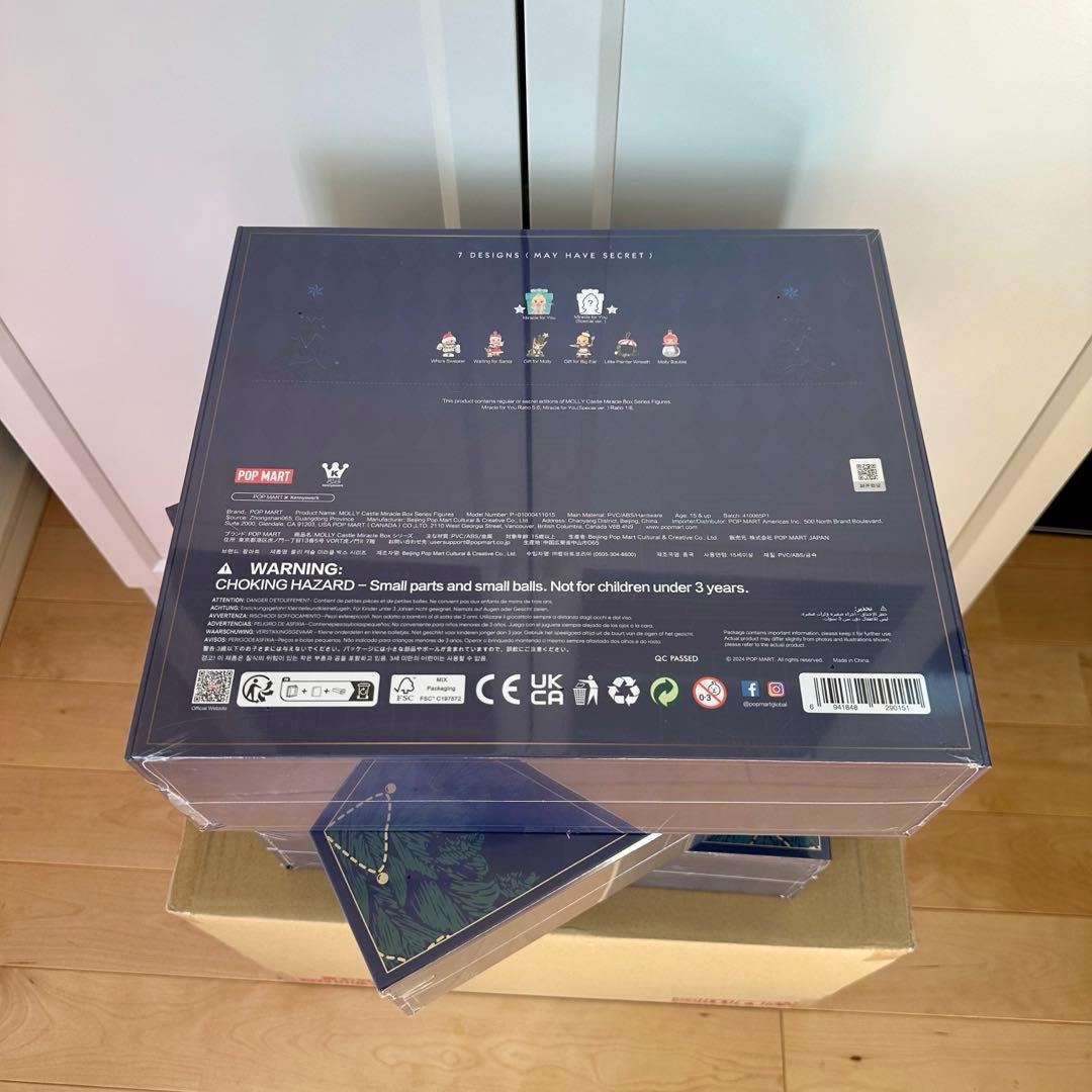 新品未開封品1箱POPMART MOLLY Castle Miracle Box