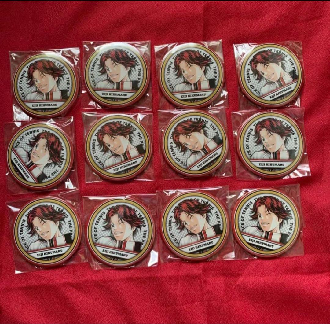 テニプリ 菊丸英二 缶バッジ 12個