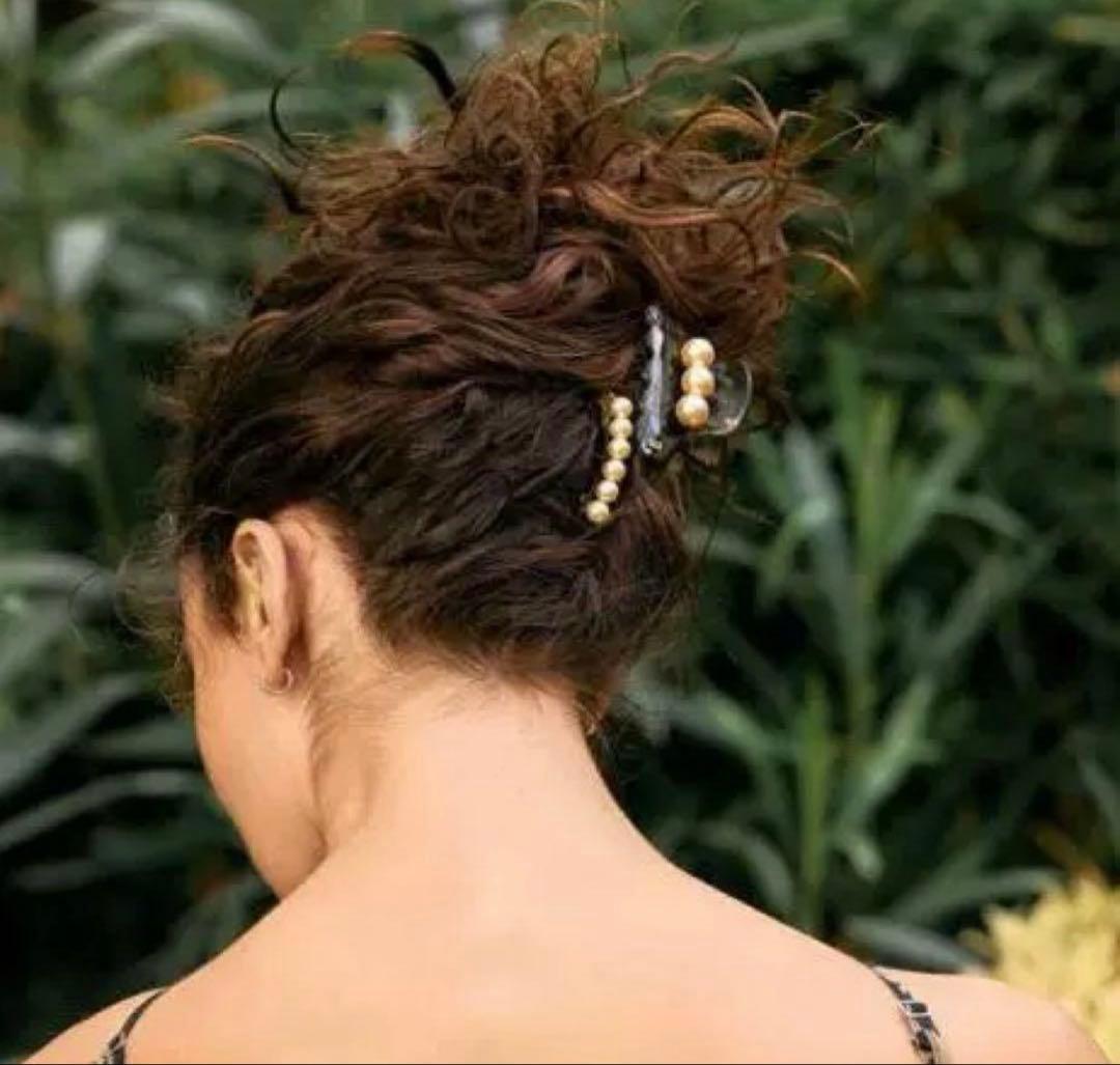 美品　アレクサンドルドゥパリ　ヘアクリップ　Lサイズ