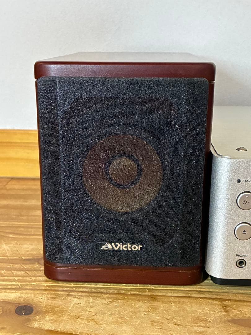 Victor JVC EX-AK1 ウッドコーン 美品 リモコンなし 動作品