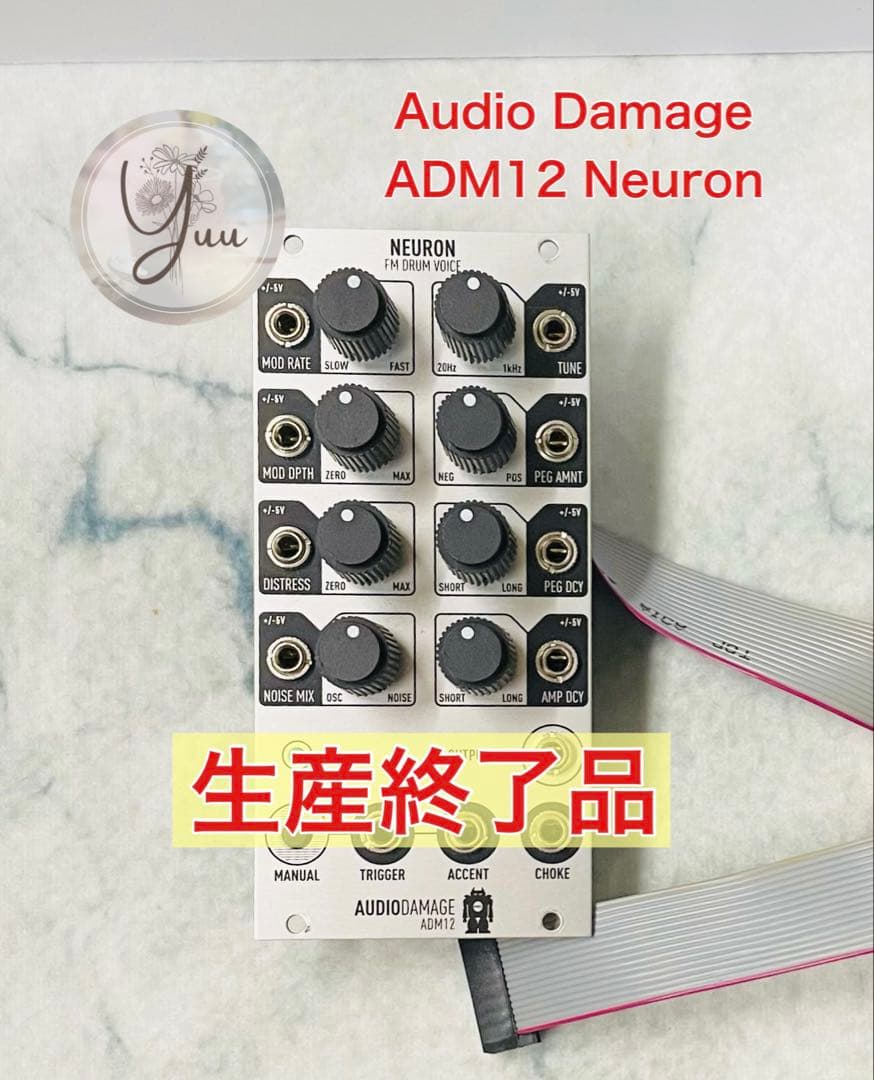 生産終了品 Audio Damage ADM12 Neuron 稼動品 シンセ