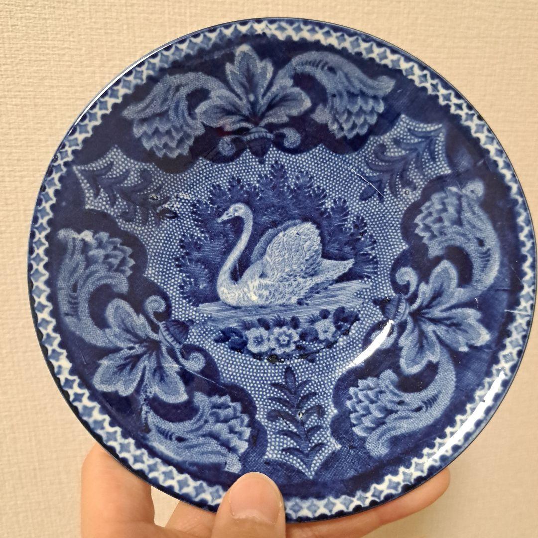 アンティーク　スタッブス ヒストリカル フロー トランスファー　カップ＆ボウル