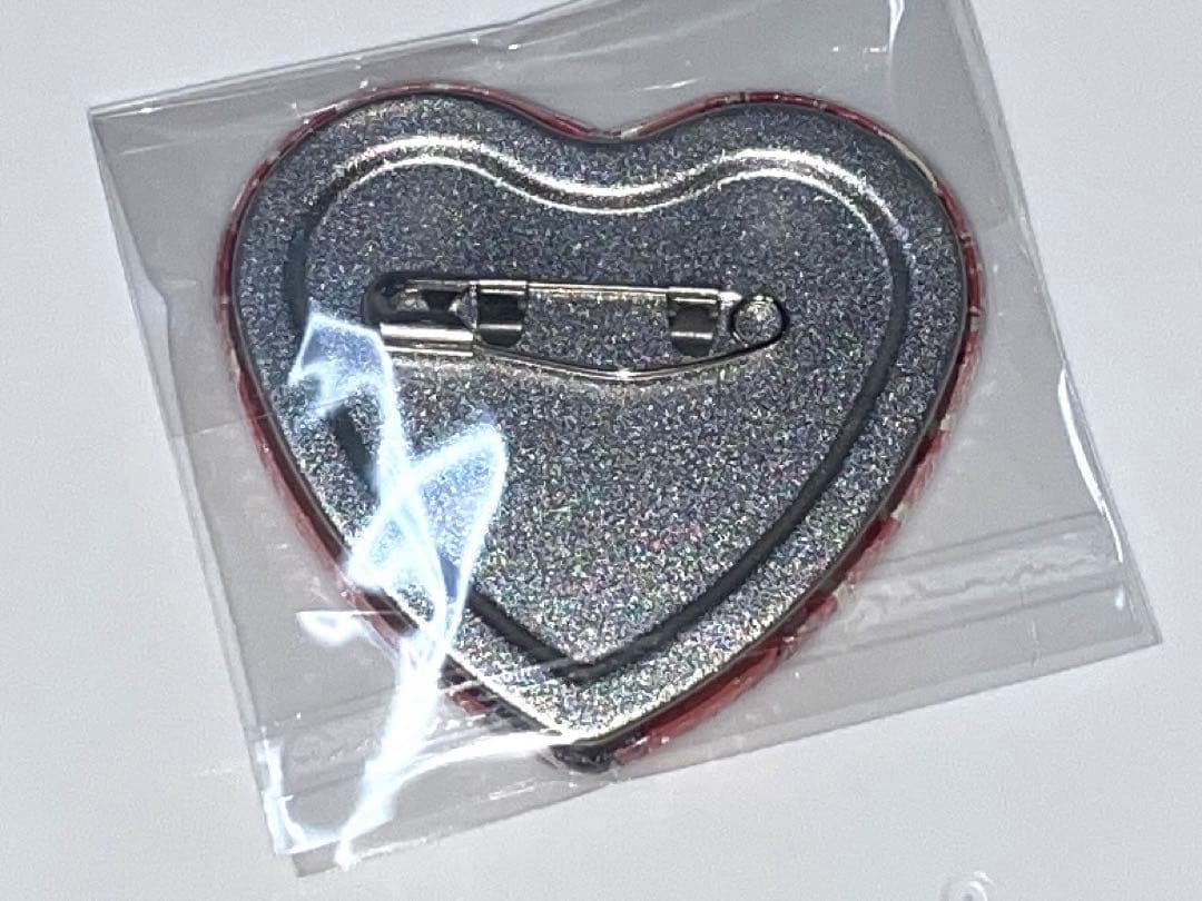 となりの坂田 あほの坂田 バレンタイン そまうさ ハート缶バッジ