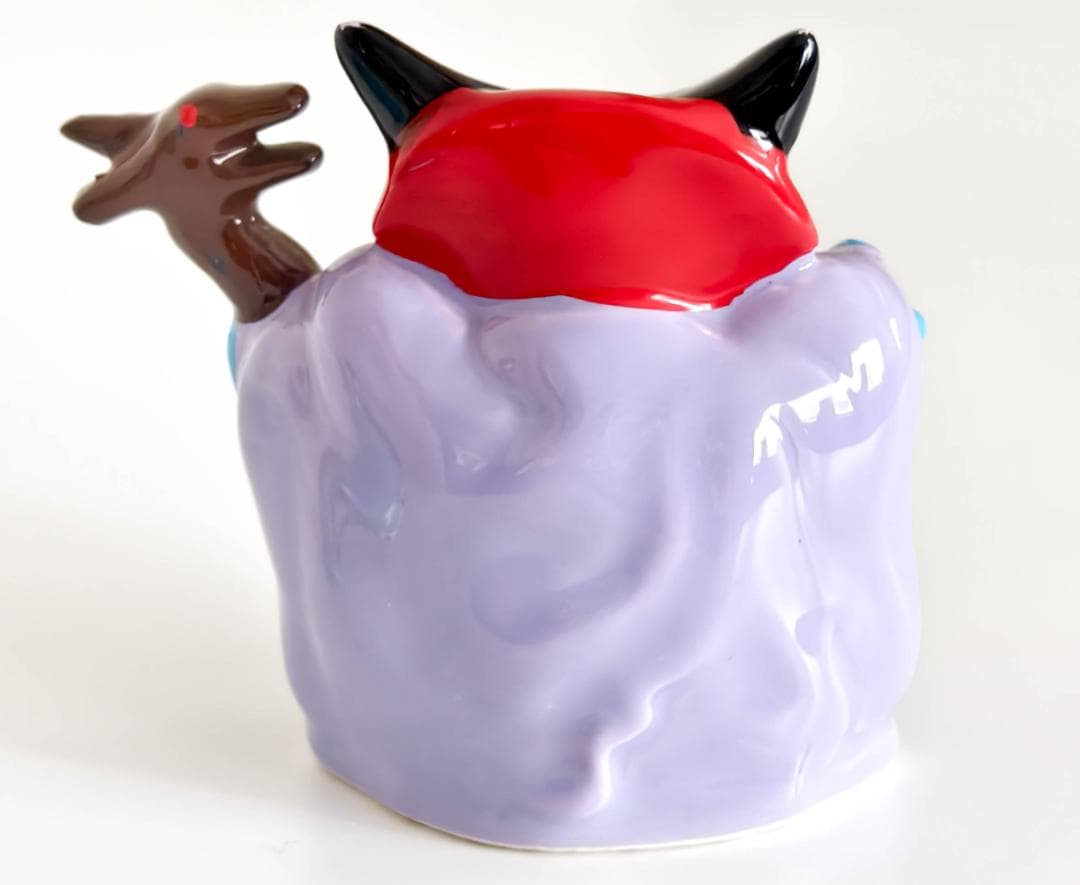 ドラゴンクエスト 陶器人形 竜王&スライム