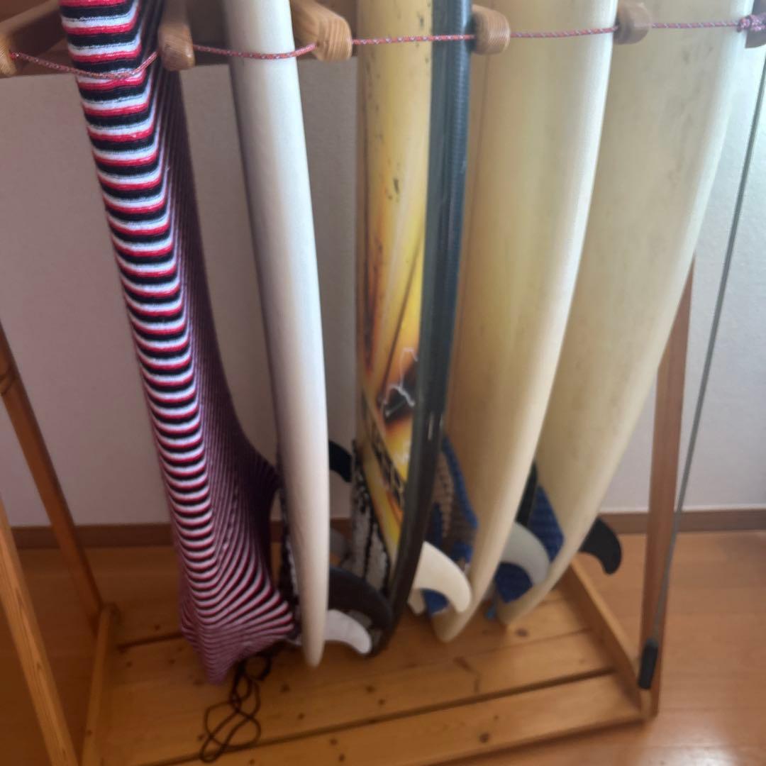 サーフボード5枚＋サーフボードスタンドセット