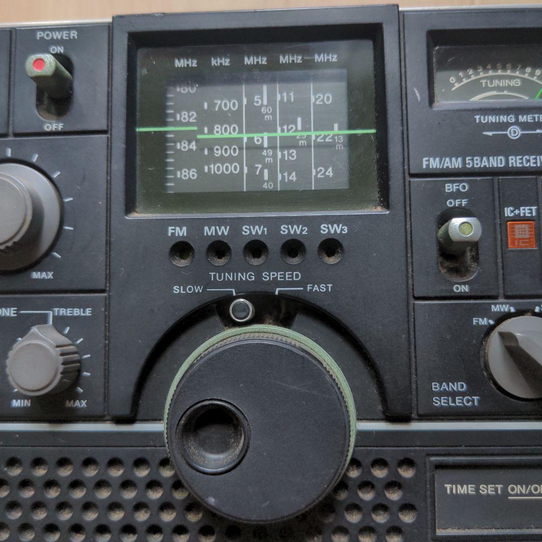 専用 SONY IC-5800 5バンドラジオ