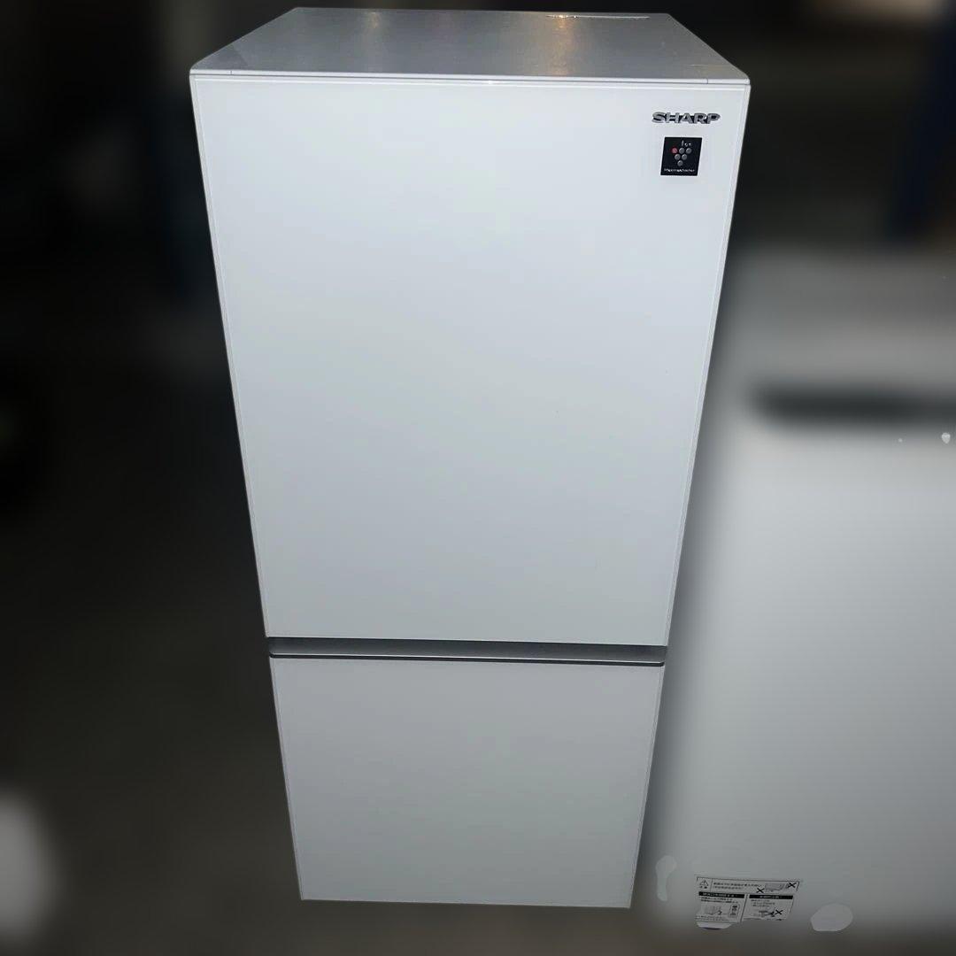 ⭐︎SHARP極上美品/大人気モデル2点セット/冷蔵庫ガラス/洗濯機風乾燥機