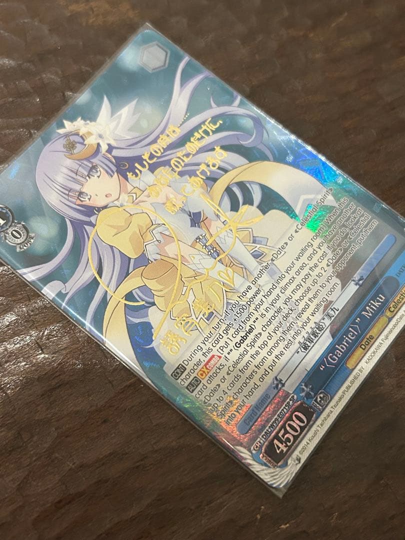 *セール　ヴァイス”Gabriel Miku “美九　デアラ　英語