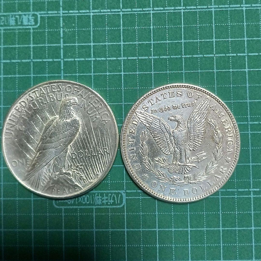 m*o様 モルガンダラーとピースダラー(2枚セット)