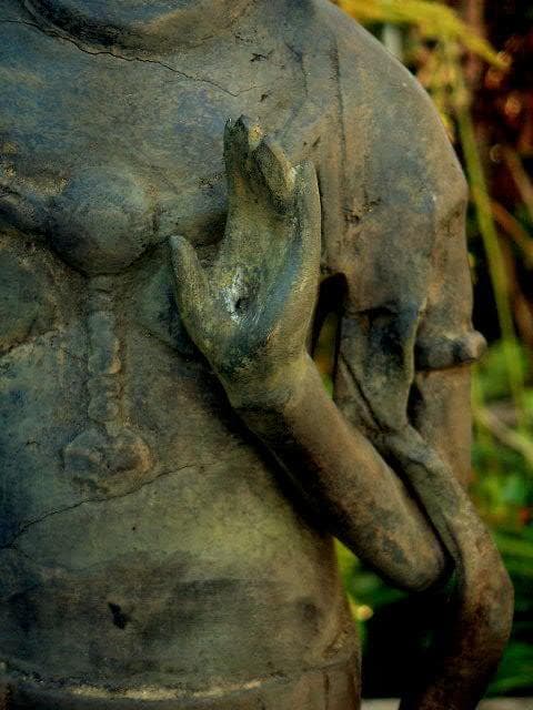 ♥古銅　観音像　大型　51ｃｍ　仏像　観音様　骨董品