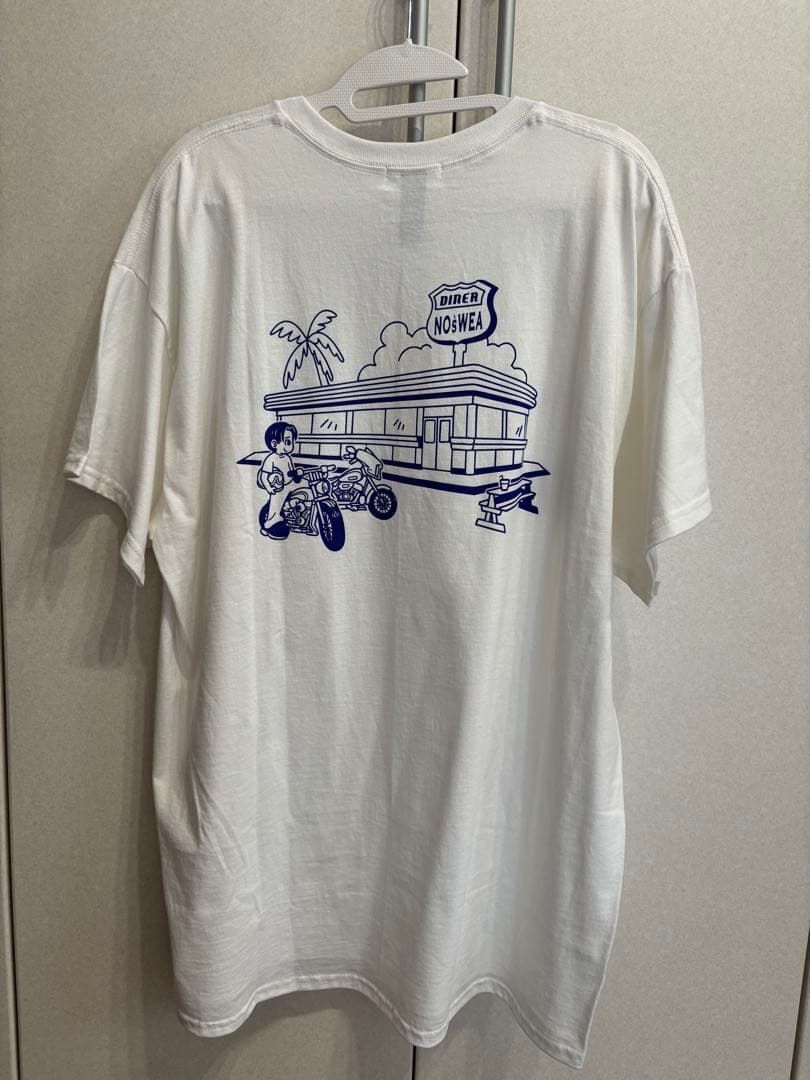 ノースウェア　NOsWEA Tシャツ　shirotee_\