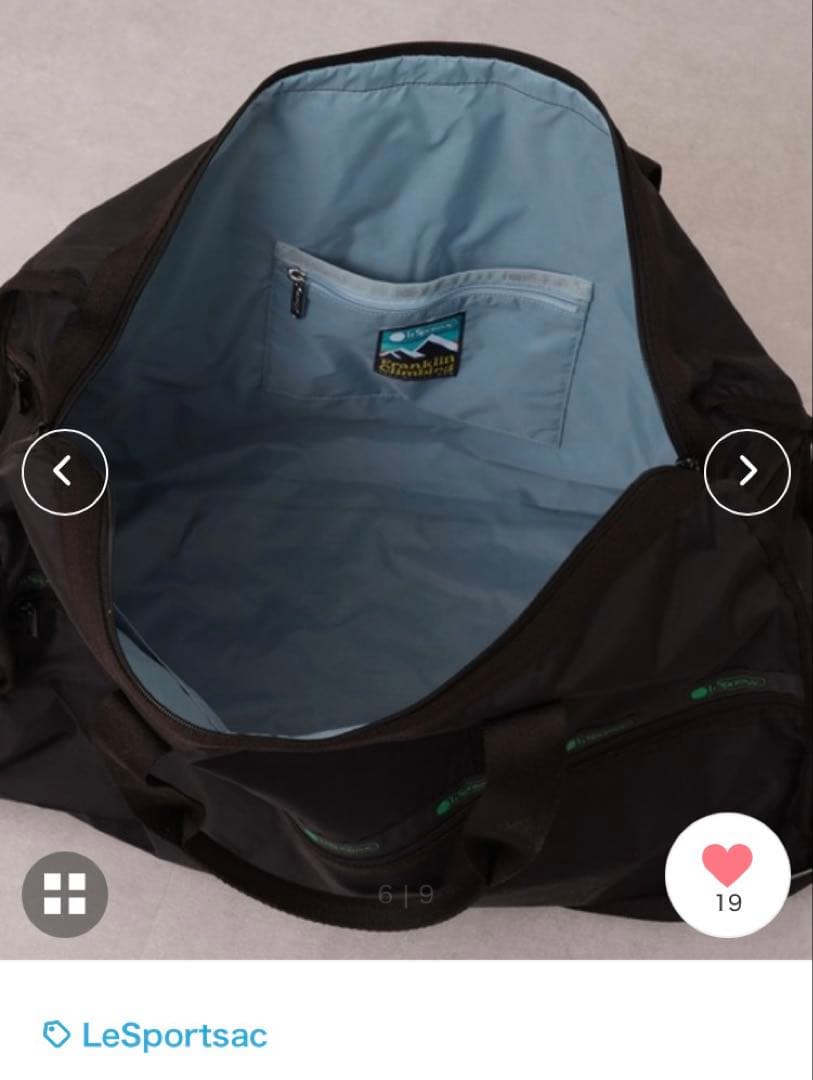 レスポートサック　別注　フランクリンクライミング　ボストンバッグ