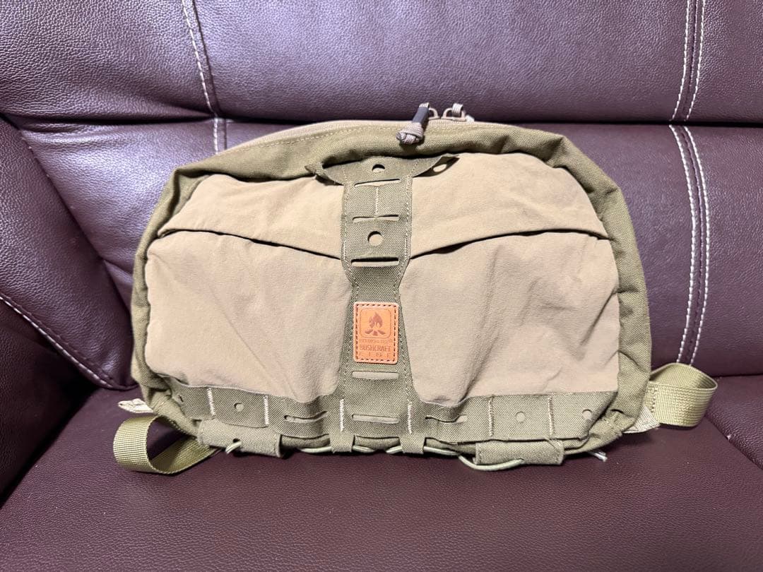 ノリコンテックス　チェストポーチ　オリーブグリーン