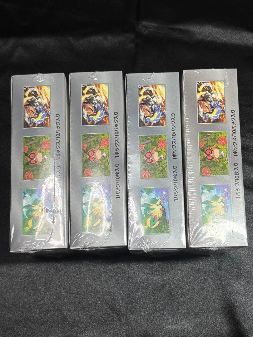 テラスタルフェスex シュリンク付き未開封BOX 4BOXセット