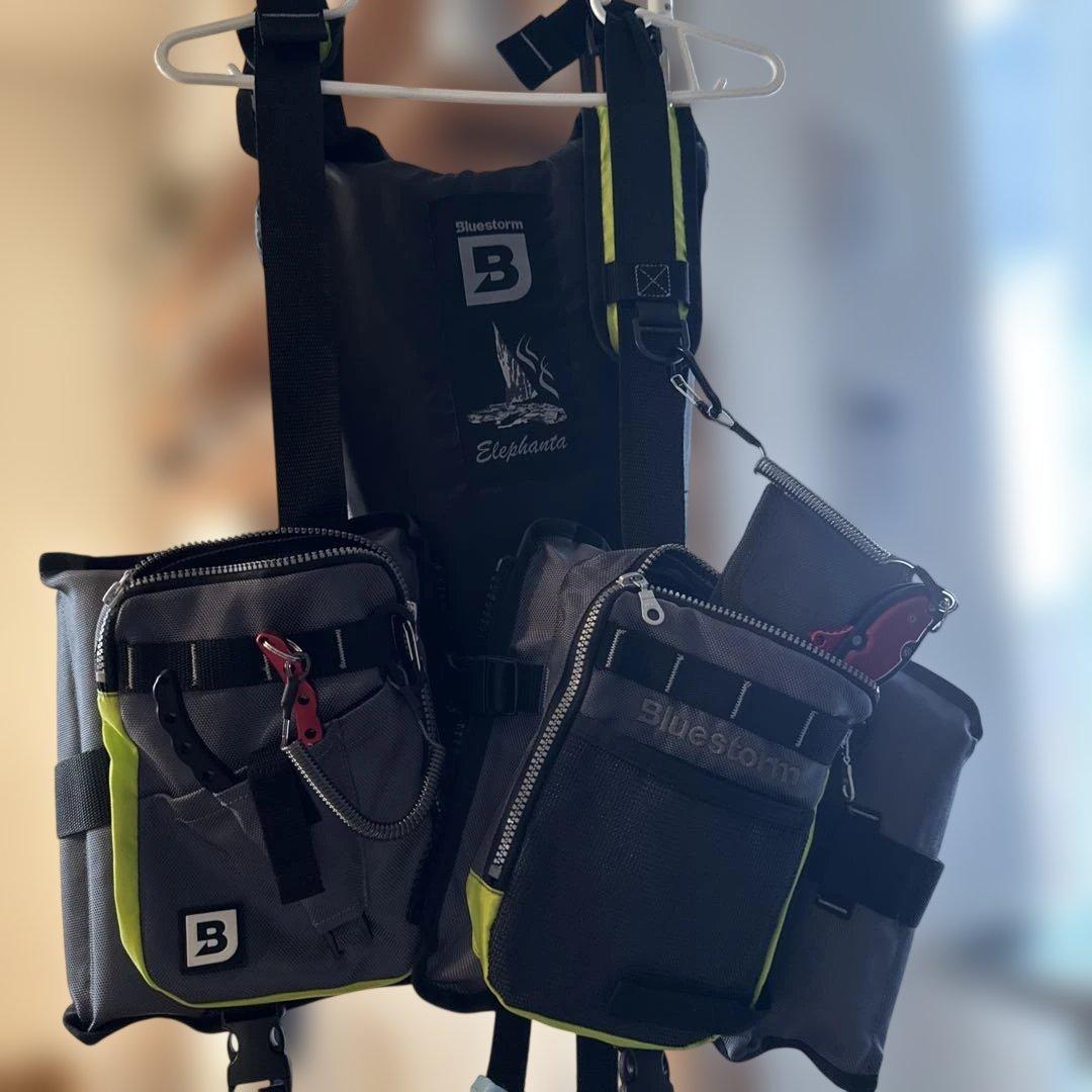 ブルーストームライフジャケット ウミボウズプライヤーフィッシュグリップ　未使用